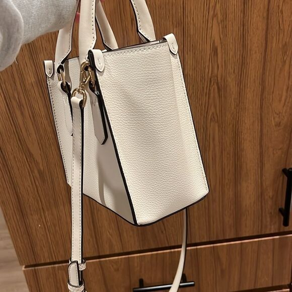 MICHAEL Michael Kors • Kris Small Pebbled Leather Satchel - Picture 9 of 10